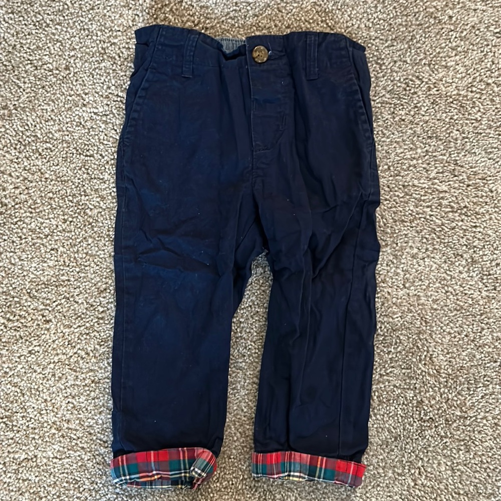 Gap Toddler Navy Khaki Pants, 18-24 months